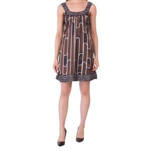 MAX SPORT Sleeveless Printed Dress (NWT) (Size: Small)